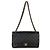 Timeless Borsa Chanel Black Quilted Caviar Jumbo Double Flap Nero - vista 5