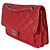 Timeless Borsa Chanel Red Quilted Caviar Medium French Riviera Flap Rosso - vista 3