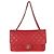 Timeless Borsa Chanel Red Quilted Caviar Medium French Riviera Flap Rosso - vista 5