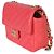 Timeless Borsa Chanel Red Quilted Lambskin Coco Pins Chain Mini Flap Rosa - vista 3
