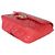 Timeless Borsa Chanel Red Quilted Lambskin Coco Pins Chain Mini Flap Rosa - vista 6