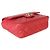 Timeless Borsa Chanel Red Quilted Lambskin Coco Pins Chain Mini Flap Rosa - vista 7