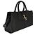 Borsa Tote Jackie Medium in pelle di vitello martellata nera Gucci Nero - vista 4
