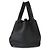 Hermès Picotin Lock 22 Black Clemence Matte Alligator GHW Negro - vista 3