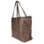 Louis Vuitton Damier Ebene Canvas Neverfull MM Castaño - vista 3