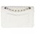 Timeless Borsa Chanel Small Classic Double Flap in Caviar trapuntato bianco - vista 2