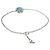 Bracciale Tiffany T Circle in oro bianco, turchese e diamanti di Tiffany & Co. - vista 3