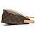 Borsa a Spalla Louis Vuitton Monogram Looping MM Marrone - vista 4
