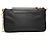 Borsa a tracolla in nylon e pelle Saffiano con logo Triangle Prada Nero - vista 2