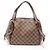 Borsa Louis Vuitton Damier Belem MM Marrone Damier ebene