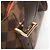 Borsa Louis Vuitton Damier Belem MM Marrone Damier ebene - vista 13