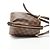 Borsa Louis Vuitton Damier Belem MM Marrone Damier ebene - vista 4