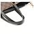 Borsa Tote Louis Vuitton Damier Ebene Belmont NV BB Marrone - vista 12