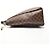 Borsa Tote Louis Vuitton Damier Ebene Belmont NV BB Marrone - vista 3