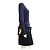 Clutch in nylon blu navy e nero Prada - vista 8