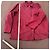 Chaqueta Burberry London de mezcla de algodón roja Burdeos - vista 8