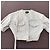 Jean Paul Gaultier Chaqueta corta Junior Gaultier de algodón beige - vista 8