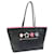 Fendi Roll Medium Tote Bag Schwarz Pink