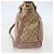Gucci Vintage Interlocking G in tela e pelle Beige - vista 4
