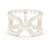 Ring Hermès Anello a fascia Ever Chaine d'Ancre MM in argento sterling Hermes  - vista 1