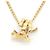 Collana Monogram Twist Yves Saint Laurent D'oro - vista 2