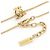 Collana Monogram Twist Yves Saint Laurent D'oro - vista 3
