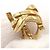 Collana Monogram Twist Yves Saint Laurent D'oro - vista 4