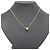Collana Monogram Twist Yves Saint Laurent D'oro - vista 6
