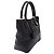 Borsa a mano in pelle nera Loewe Nero - vista 4