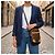 Bolso de hombro Louis Vuitton Danube Monogram Castaño - vista 2