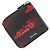 Prada Bi-Fold Wallet Black and Red Leather