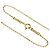 Collana Open Heart di Tiffany & Co. in oro giallo 18K - vista 3