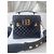 Balmain B-Buzz 23 gesteppte Leder Handtasche Schwarz - Ansicht 2