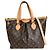 Borsa a Spalla Louis Vuitton Palermo PM Monogram Marrone