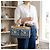Borsa Louis Vuitton Neo Speedy Monogram Denim Blu - vista 2
