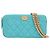 Borsa a tracolla Chanel Boy verde Turchese
