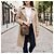 Borsa a Spalla Louis Vuitton Nano Noe Monogram Marrone - vista 2