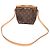 Borsa a Spalla Louis Vuitton Nano Noe Monogram Marrone - vista 9