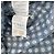 Camicia Armani Jeans azzurra a pois in cotone Bianco Blu - vista 5