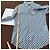 Camicia Armani Jeans azzurra a pois in cotone Bianco Blu - vista 7