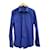 Prada Camicia uomo in cotone blu  - vista 1