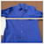 Prada Camicia uomo in cotone blu  - vista 7