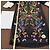 Vestido Roberto Cavalli Class Estampado Mariposas Negro Multicolor - vista 8
