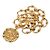 Timeless Bracciale con charm Chanel placcato oro D'oro