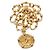 Timeless Bracciale con charm Chanel placcato oro D'oro - vista 2