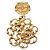 Timeless Bracciale con charm Chanel placcato oro D'oro - vista 3