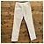 Pantalones Yves Saint Laurent Rive Gauche Algodón Blanco Roto Beige - vista 2