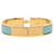 Hermès Bracciale Click H PM Hermes Blu D'oro  - vista 3