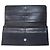 Portafoglio lungo bi-fold nero Chanel della linea New Travel - vista 7