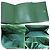 Cartera tríptico Christian Dior Cannage Verde - vista 3